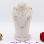 گردنبند رولباسی طلا - یاس آوا